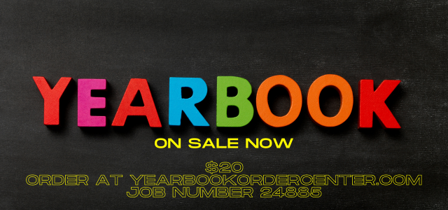 Yearbooks on sale now. Buy at yearbookordercenter.com with code 24885
