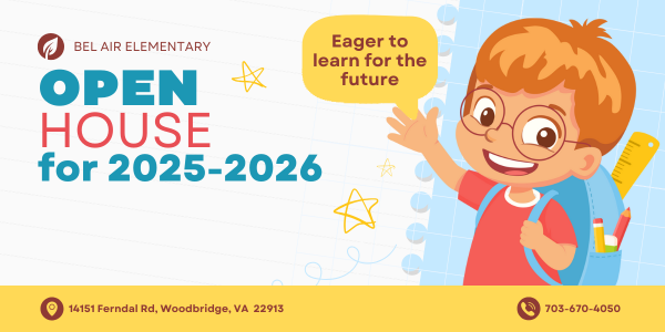 Kindergarten Orientation and grades 1-5 Open houses are on August 15