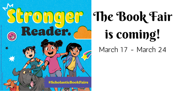 The Book Fair is coming March 17 - March 24