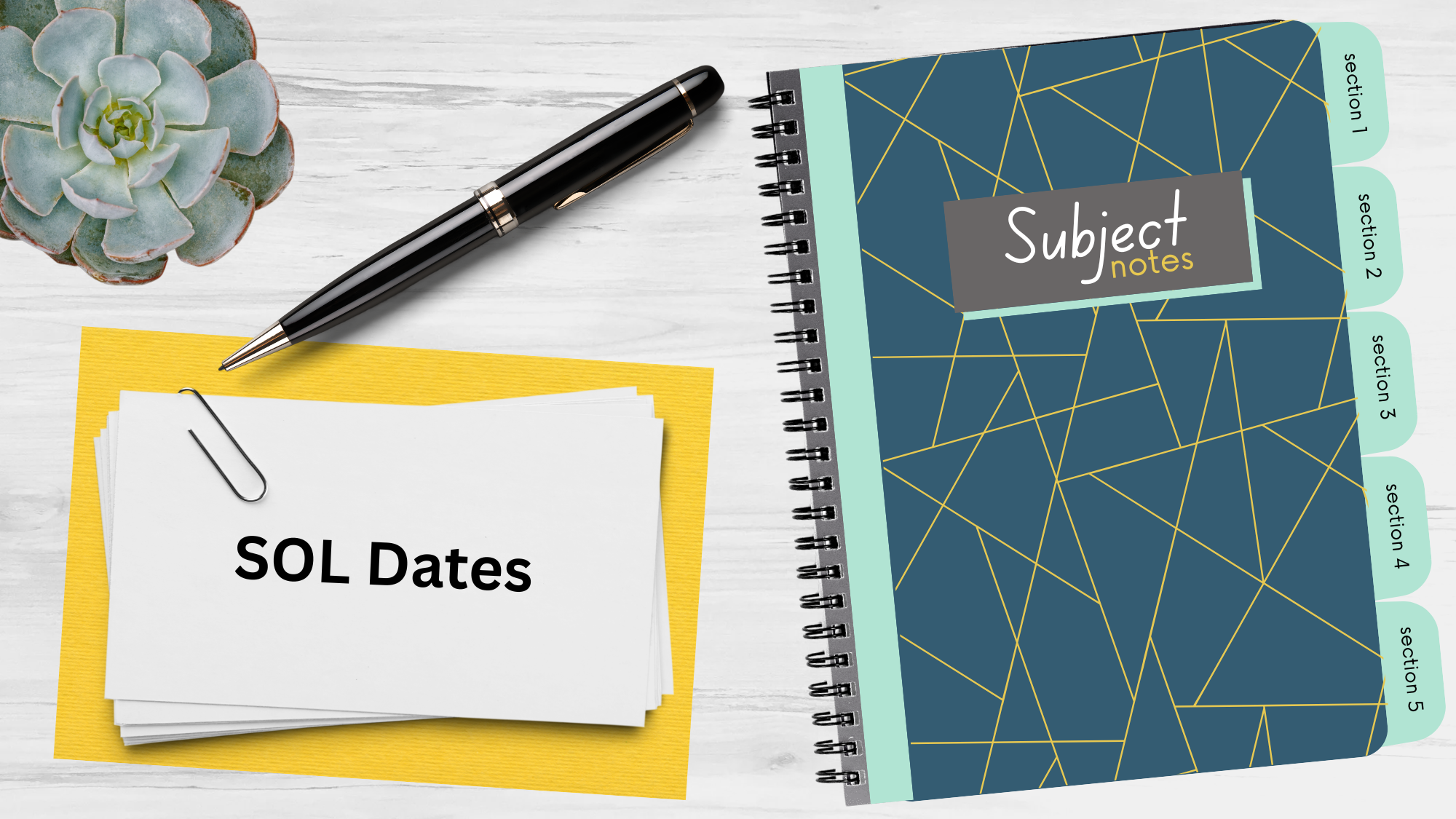 SOL testing calendar