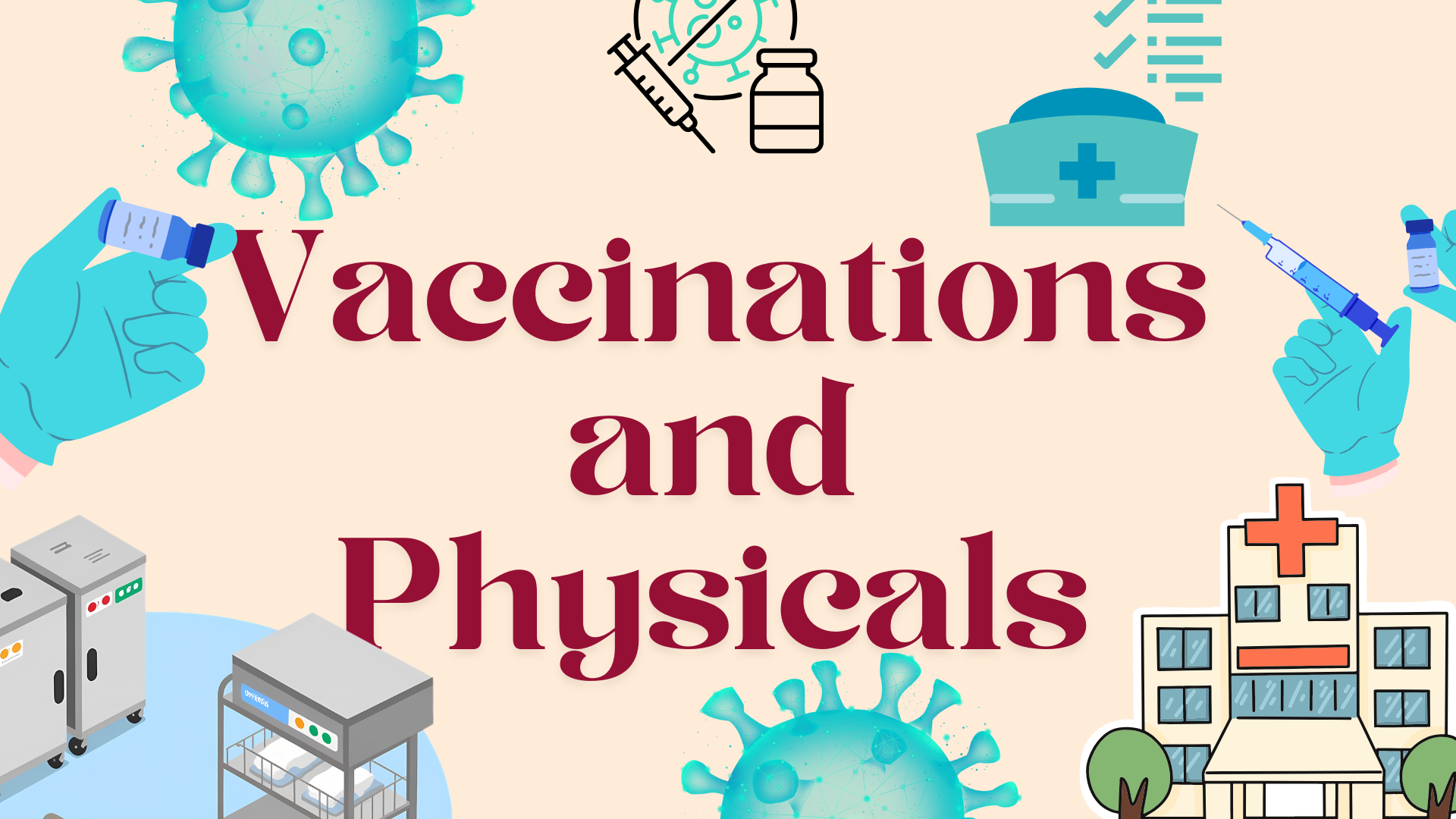 vaccinations and physical with medical background