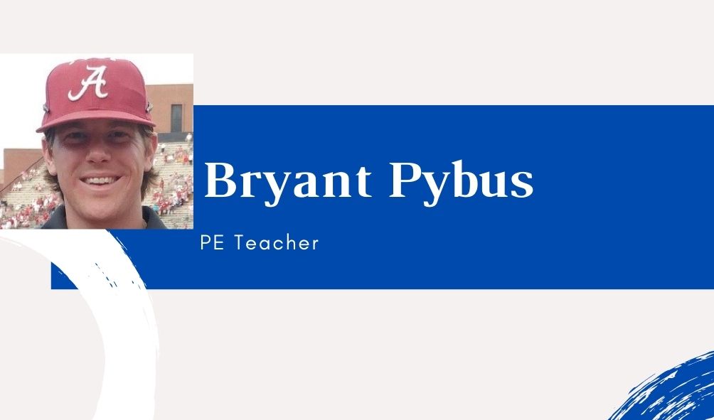 Bryant Pybus PE Teacher with Picture